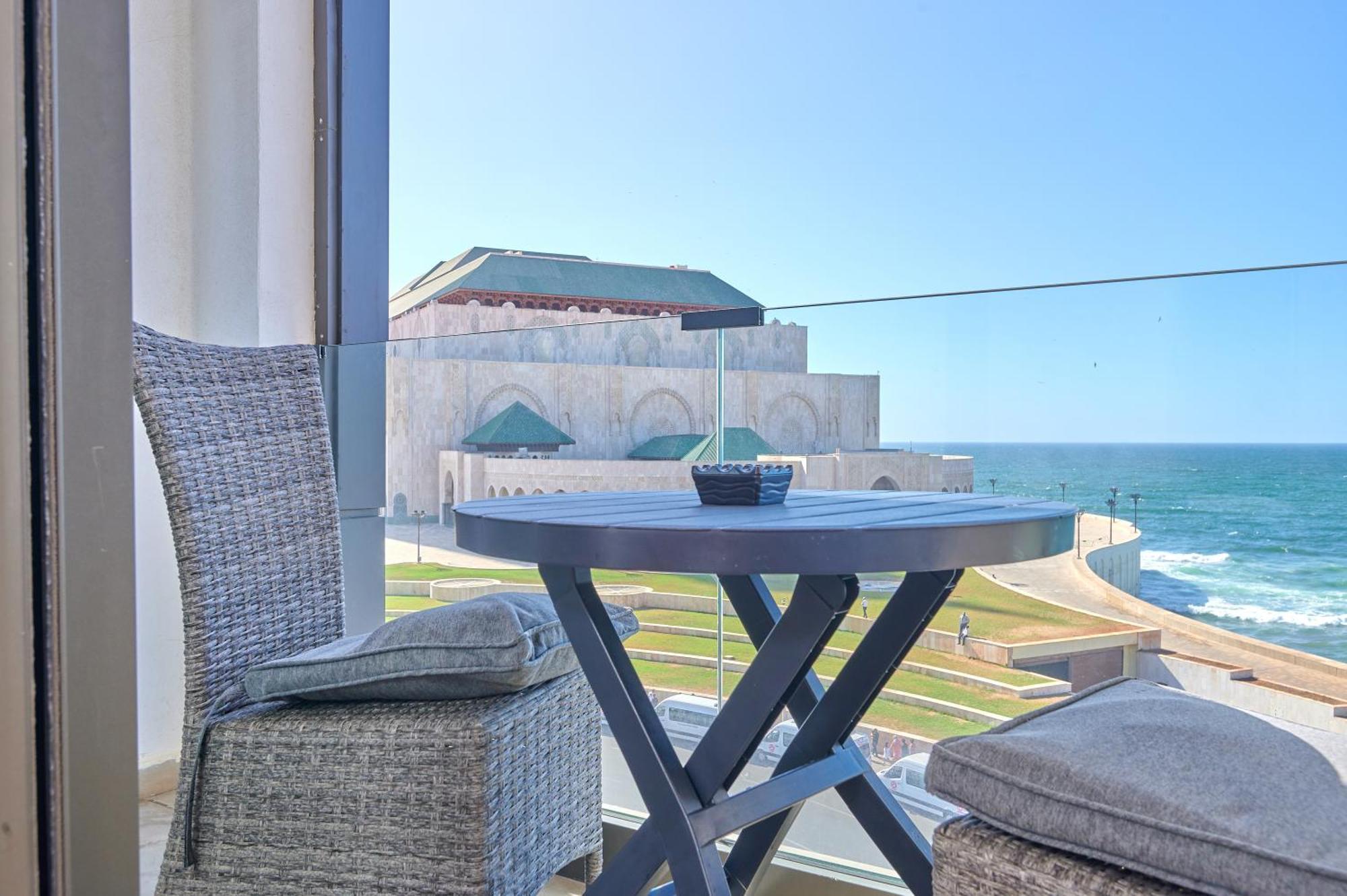 Apartment Sea View B2 - Mosquee Hassan II - By Thecasaedition الدار البيضاء المظهر الخارجي الصورة